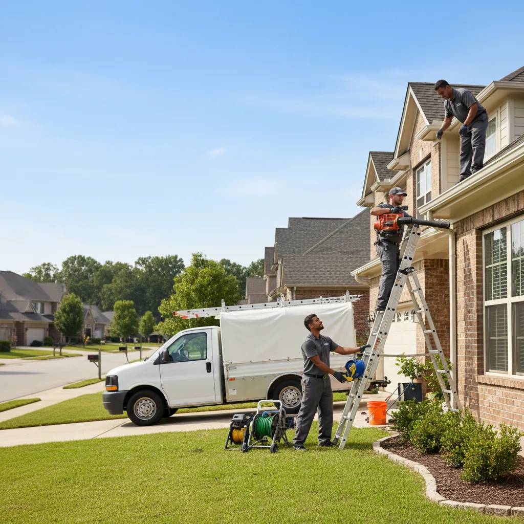 Home Gutter Service in Red Oak, OK near me